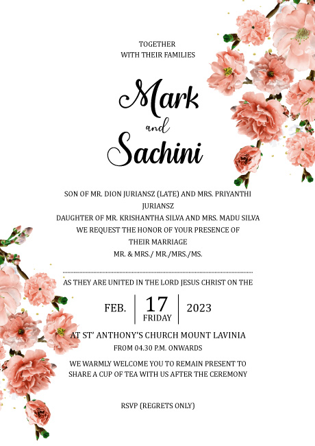 Floral Wedding Card_200