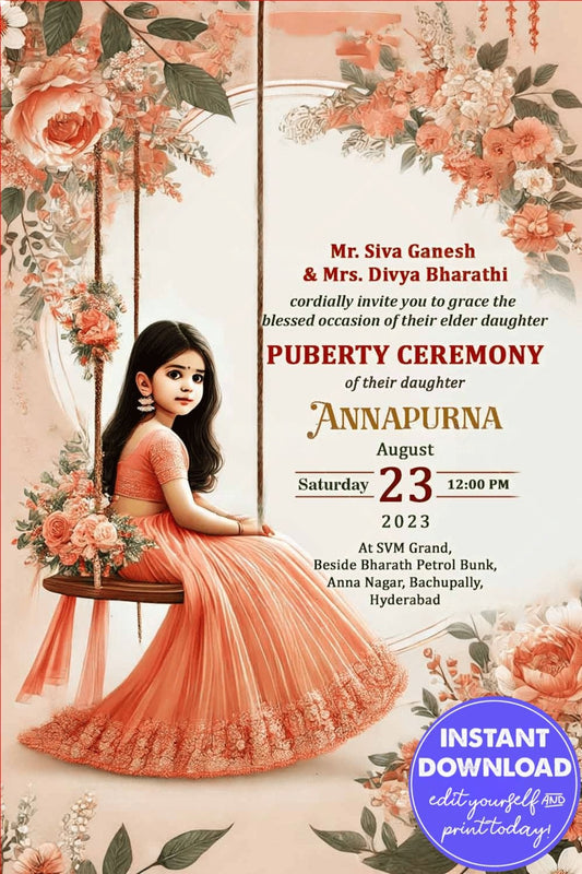 Big Girl Party Invitation _002